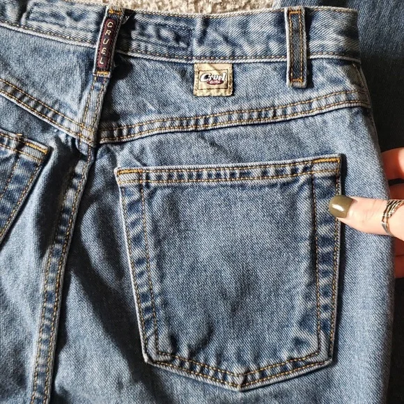 VTG Cruel Girl Slim Fit Cotton Western Medium Wash Denim Jeans